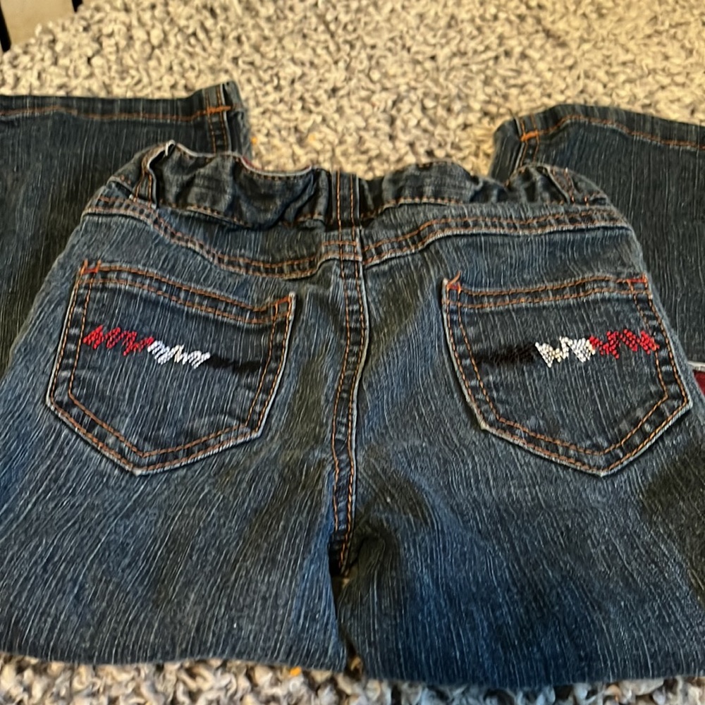 Toddler patchwork jeans 4T - Picture 4 of 6